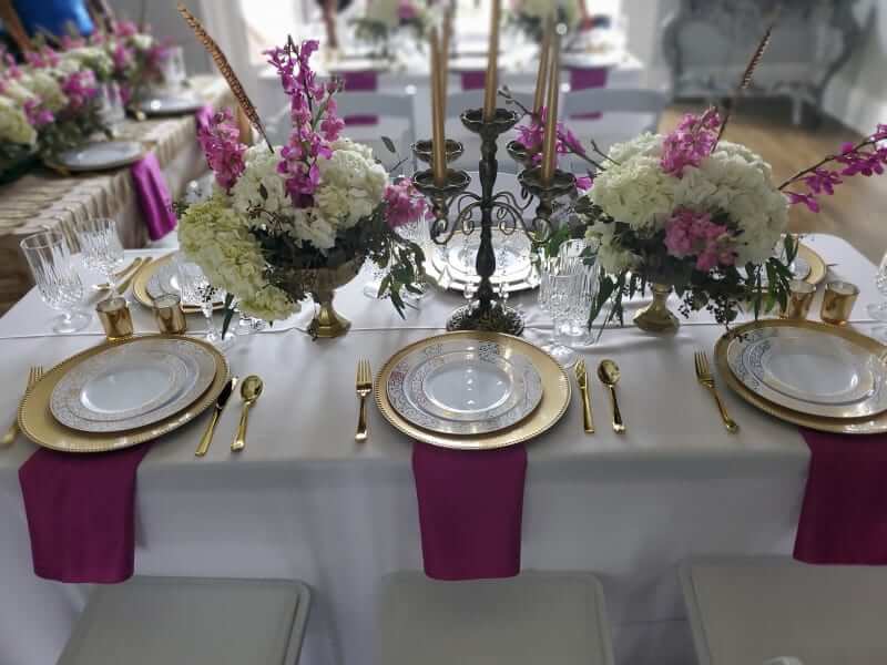 wedding and event floral decor